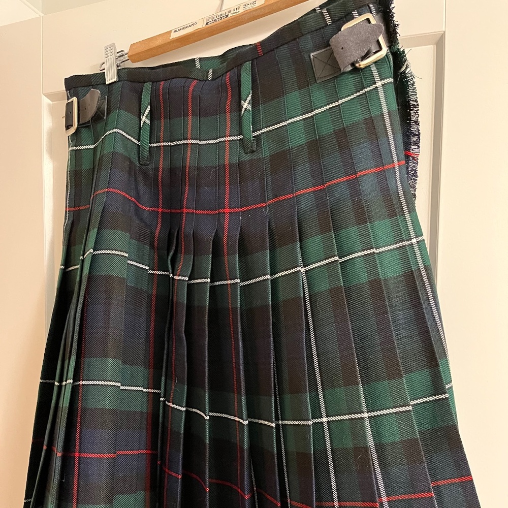 Authentic Scottish Wool Kilt